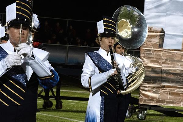 Severna Park High School Marching Band Performing